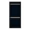 Manhattan Comfort Mulberry 35.9" Open Double Hanging Wardrobe Closet in Tatiana Midnight Blue 161GMC4 - alternate 1